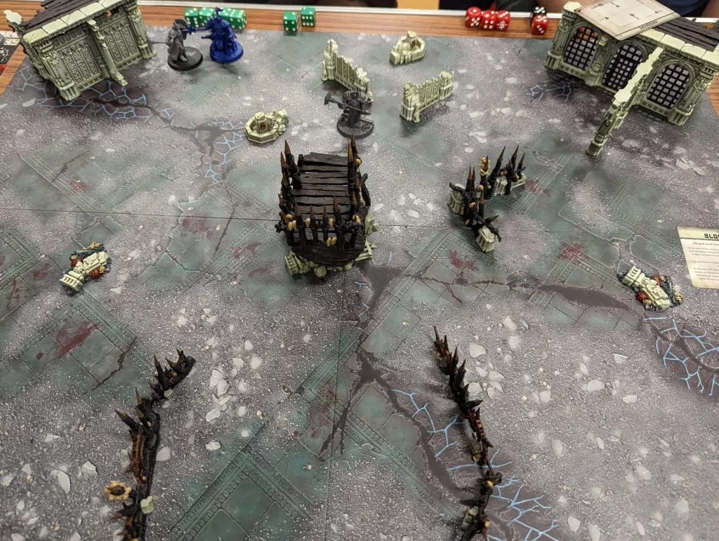 Open terrain for the second game