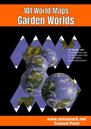 101 World Maps: Garden Worlds