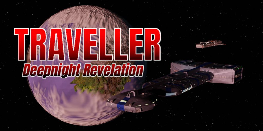 Deepnight Revelation in orbit around a habitable world. They are lit by the sun of a red dwarf star.